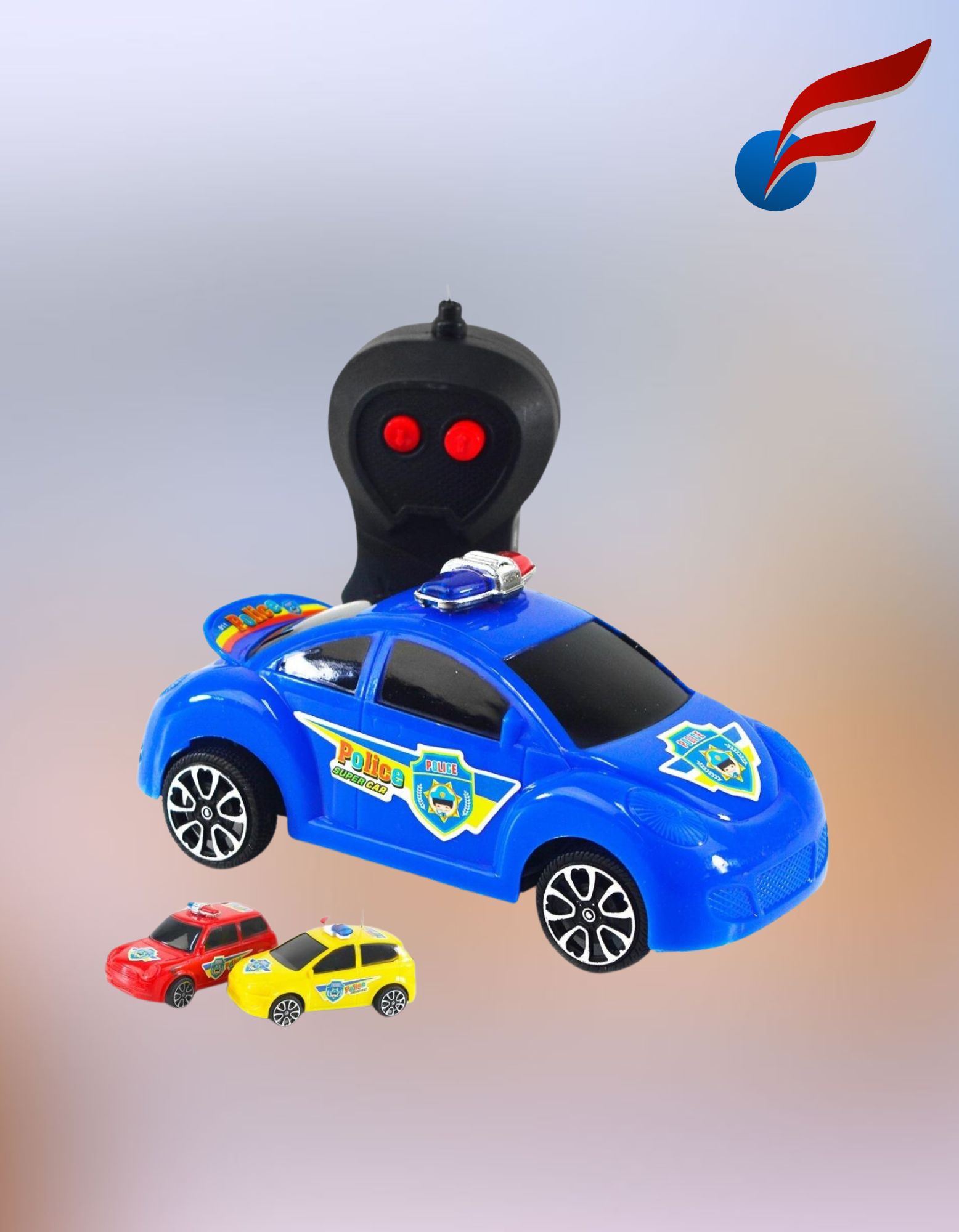 Carro de Corrida 2 Funções com Controle Remoto